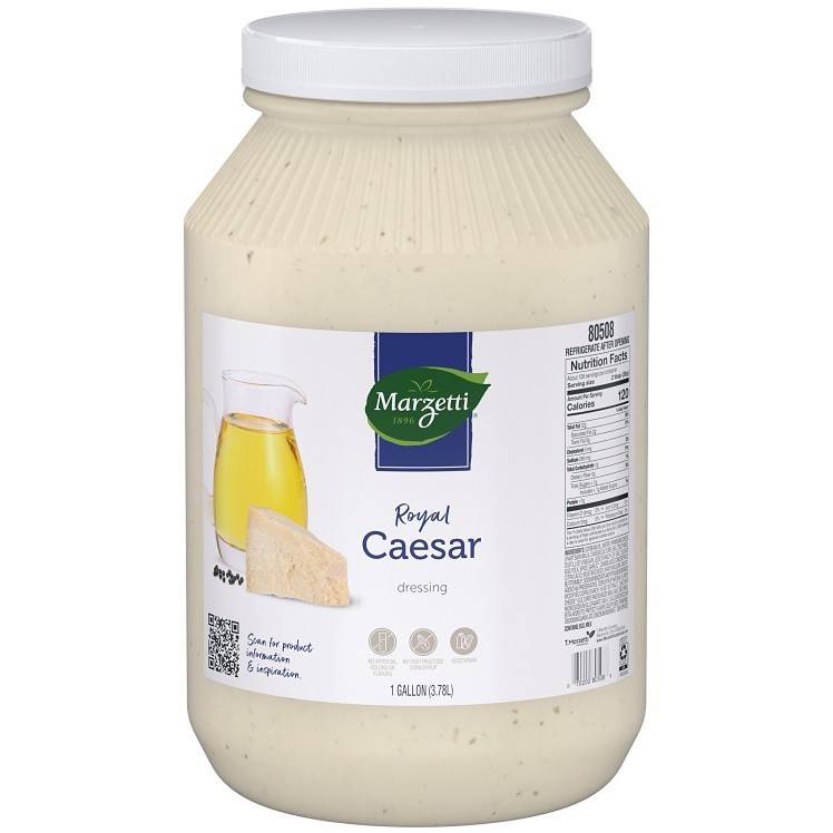 T. MARZETTI DRESSING, CAESAR PLASTIC JAR SHELF