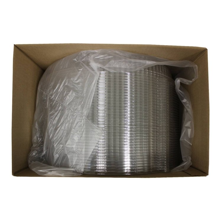 SABERT CLEAR HIGH DOME LID FOR 18 ROUND PLATTER