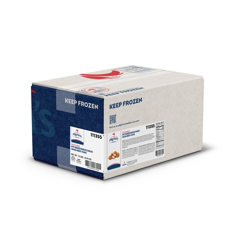 PILGRIM'S FOODSERVICE SPICY BREADED BONELESS ZINGS