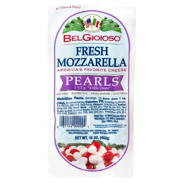 BELGIOIOSO MOZZARELLA 2.5 GRAM PEARLS