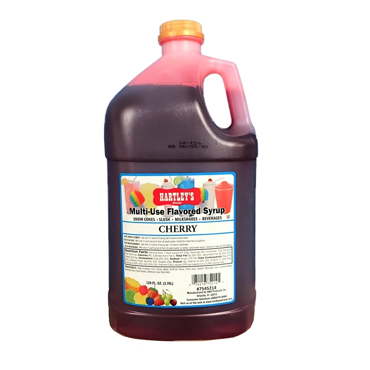 HARTLEY CHERRY FOUNTAIN SYRUP