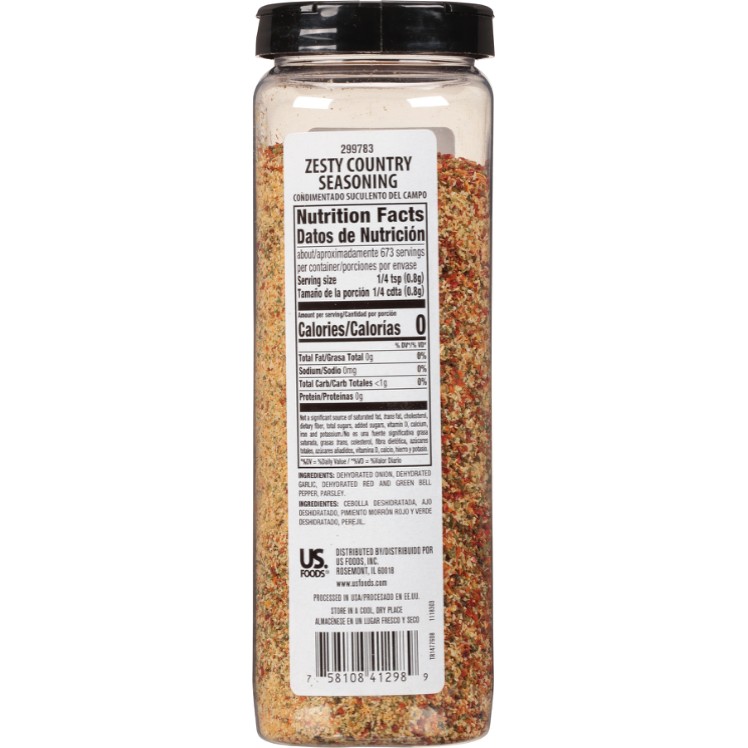 MONARCH ZESTY COUNTRY SALT SEASONING