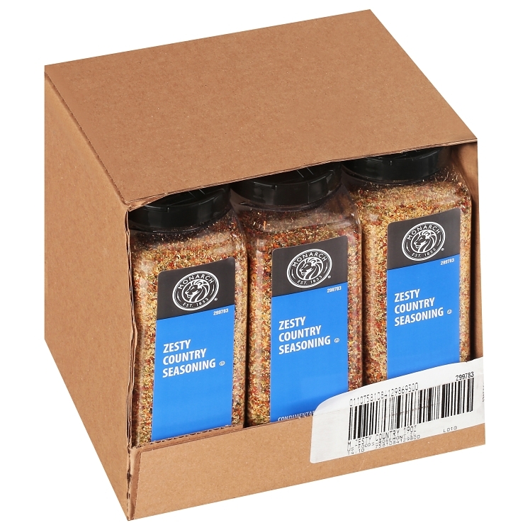 MONARCH ZESTY COUNTRY SALT SEASONING