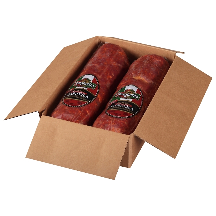 MARGHERITA CAPICOLA STICK COOKED REF 2/6LBA