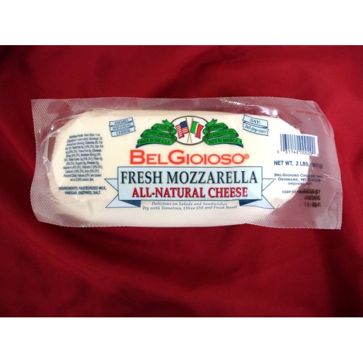 BELGIOIOSO WHOLE MILK DRY MOZZARELLA CHEESE LOG