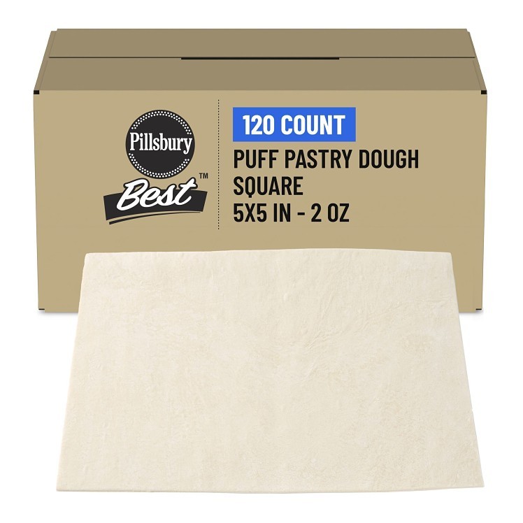 DOUGH, PUF PSTY 5 SQ FZN