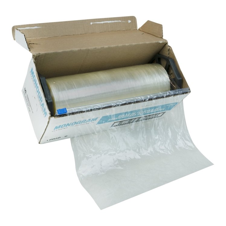 MONOGRAM FILM PLASTIC ROLL SLIDE 12 INCH X 2000 FEET