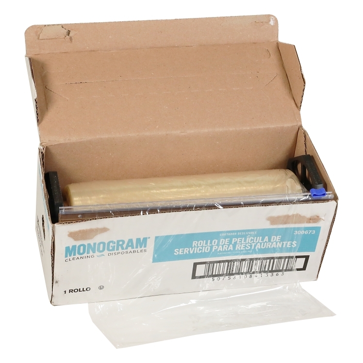 MONOGRAM FILM PLASTIC ROLL SLIDE 12 INCH X 2000 FEET