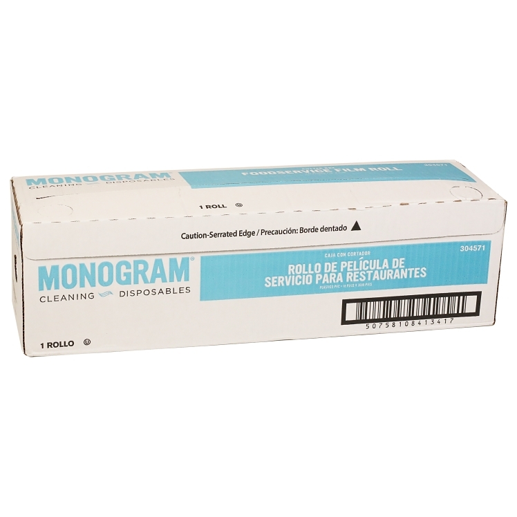 MONOGRAM FILM 18 X3000' PLASTIC ROLL CUTTER