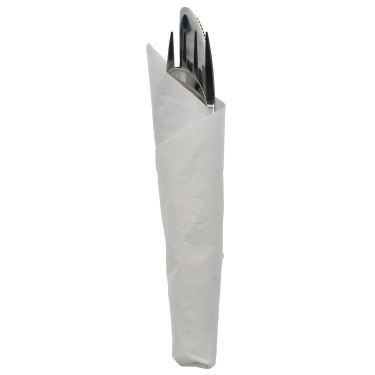 MONOGRAM 16X16 1 PLY WHITE DINNER NAPKIN