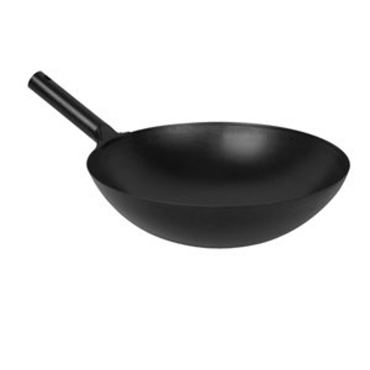 THUNDER GROUP IRON WOK STIR FRY 14 INCH