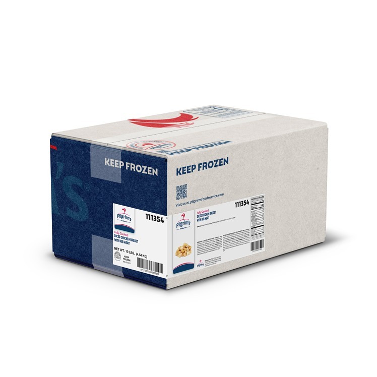 PILGRIM'S FOODSERVICE 1/2 IN DICED CHICKEN BREAST