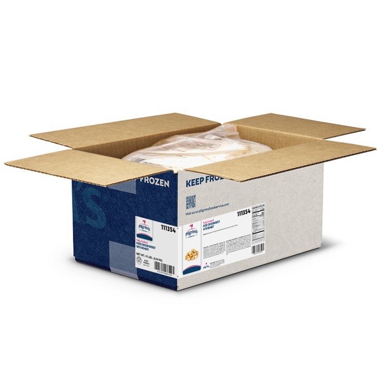 PILGRIM'S FOODSERVICE 1/2 IN DICED CHICKEN BREAST