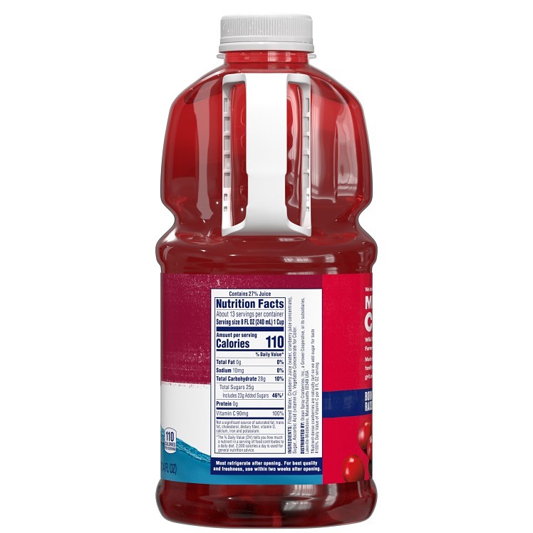 OCEAN SPRAY CRANBERRY COCKTAIL
