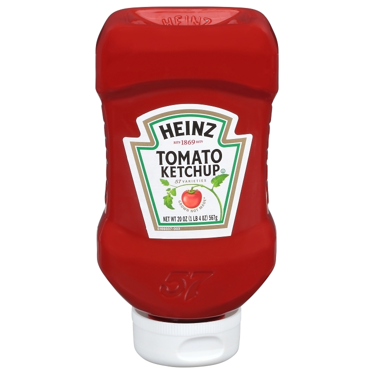HEINZ KETCHUP, TOMATO FANCY 33% RED SQUEEZE BOTTLE