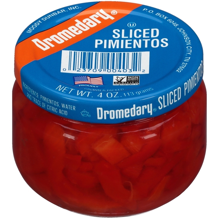 DROMEDARY SLICED PIMENTOS