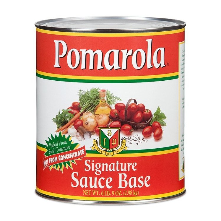 POMAROLA SAUCE, TOMATO SIGNATURE BASE CAN