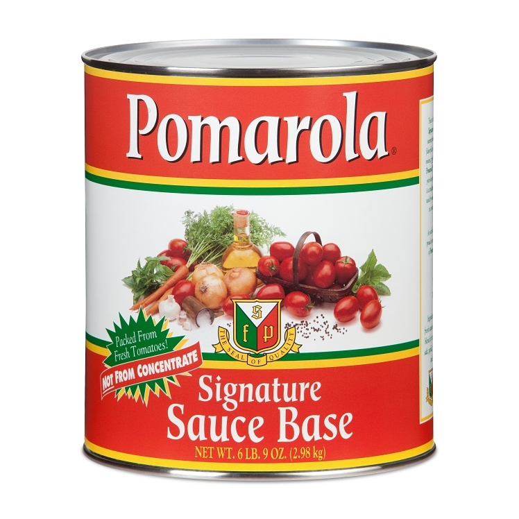 POMAROLA SAUCE, TOMATO SIGNATURE BASE CAN