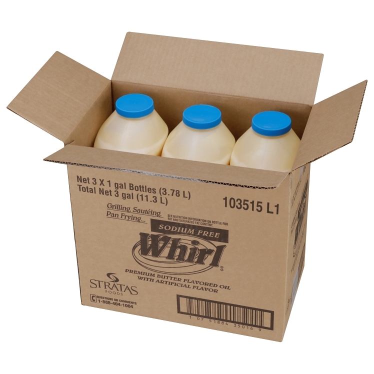 WHIRL OIL BUTTER ALTERNATIVE VEGETABLE SOY FREE LIQUID