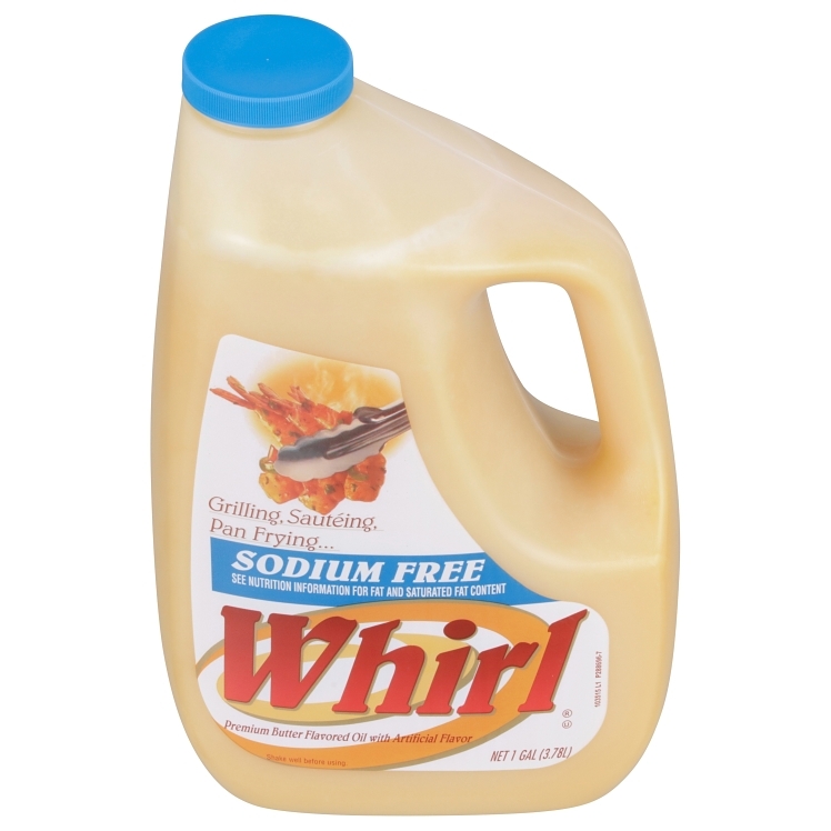 WHIRL OIL BUTTER ALTERNATIVE VEGETABLE SOY FREE LIQUID