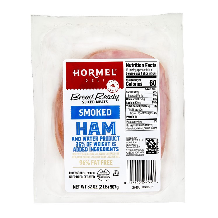 BREAD READY SLICED SMOKED HAM