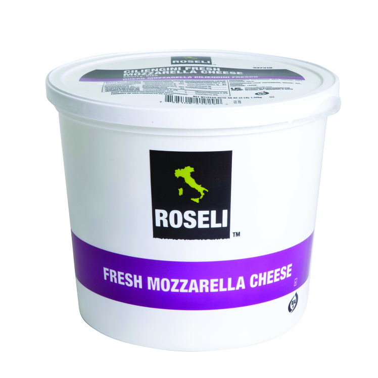 ROSELI MOZZARELLA CHEESE CILIEGINE BALL .3 OZ IN WATER