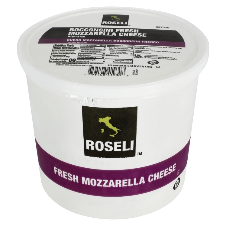 ROSELI CHEESE MOZZARELLA BALL IN WATER 1.1 OZ