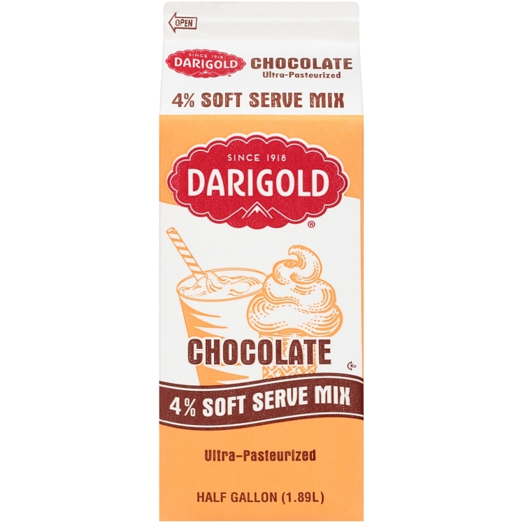 DARIGOLD CHOCOLATE SOFT SERVE MIX 4%