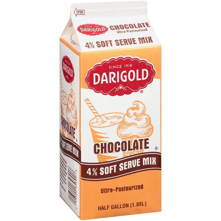 DARIGOLD CHOCOLATE SOFT SERVE MIX 4%