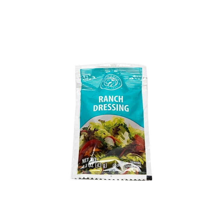 MONARCH RANCH DRESSING SINGLE SERVE POUCH SHELF STABLE