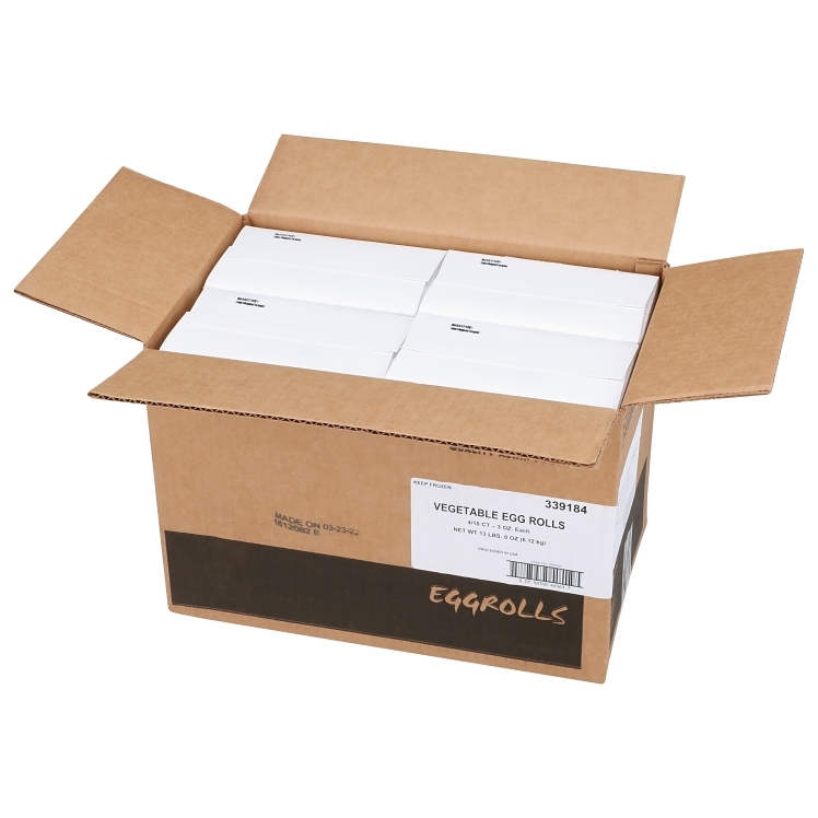 PACIFIC JADE EGG ROLL VEGETABLE 3 OZ COOKED FROZEN