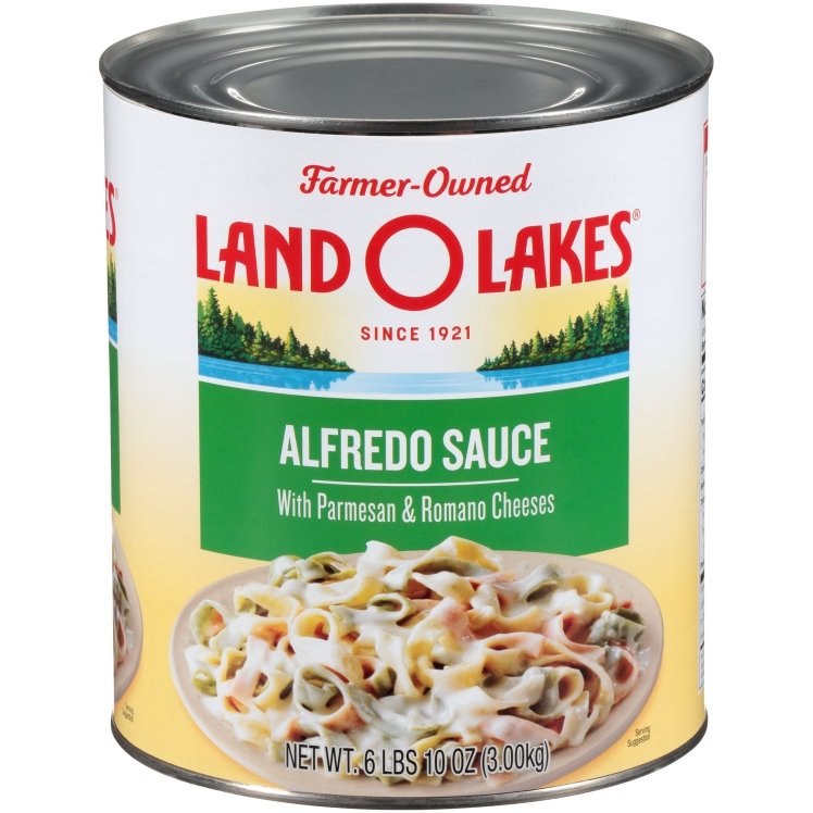 LAND O'LAKES SAUCE, ALFREDO CAN SHELF STABLE