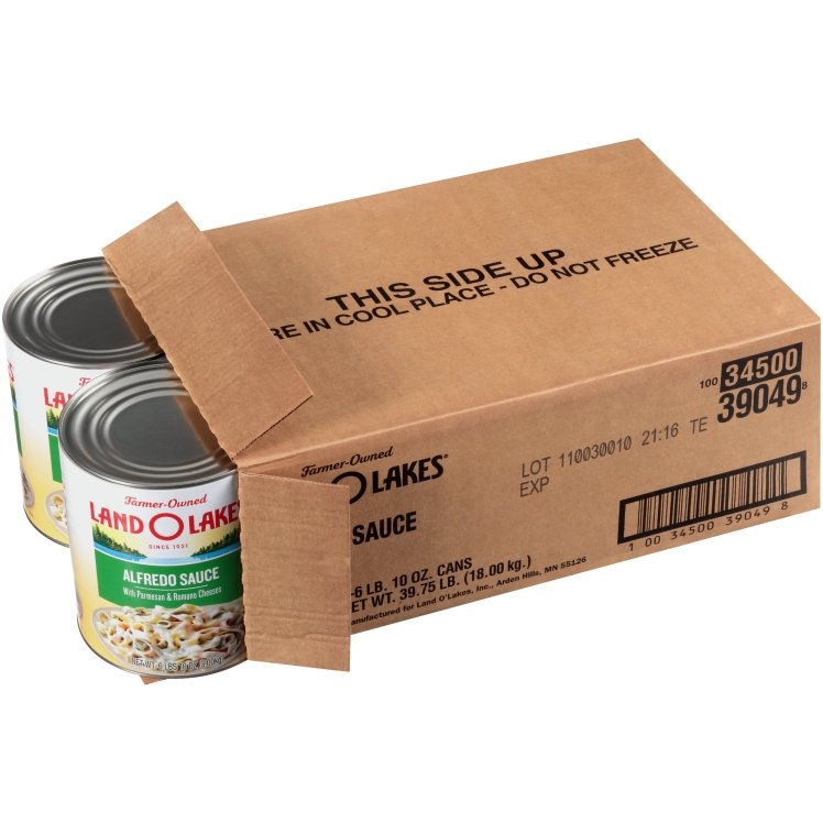 LAND O'LAKES SAUCE, ALFREDO CAN SHELF STABLE