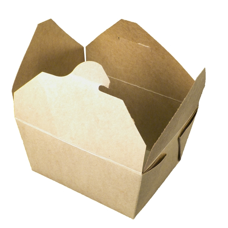 BIO PLUS EARTH #1 KRAFT BROWN PAPERBOARD CONTAINER
