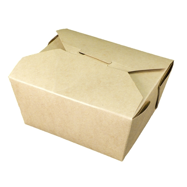 BIO PLUS EARTH #1 KRAFT BROWN PAPERBOARD CONTAINER