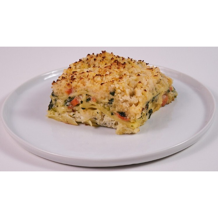 AWARD CUISINE VEGETABLE LASAGNA COOKED TRAY FROZEN 4/96 OZ