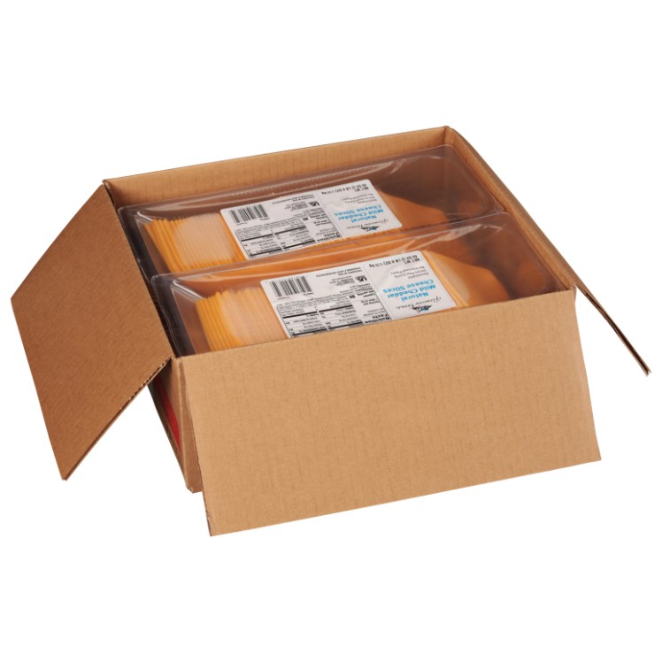 GLENVIEW FARMS CHEESE CHEDDAR MILD SLICED .75 Z