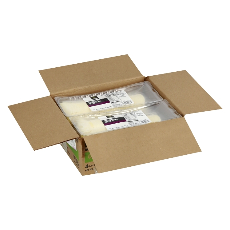 ROSELI .5 OZ TRAY SLICED PROVOLONE CHEESE