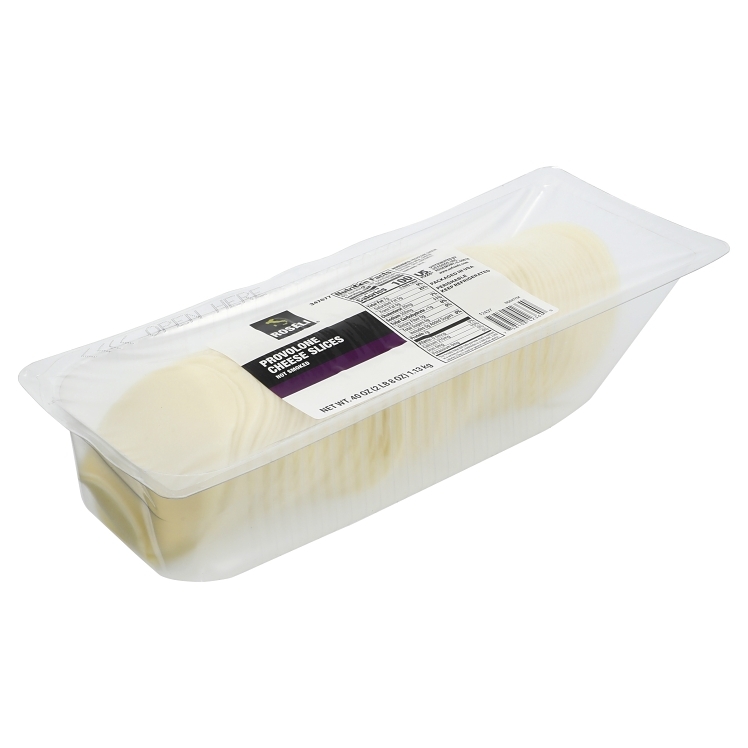 ROSELI .5 OZ TRAY SLICED PROVOLONE CHEESE