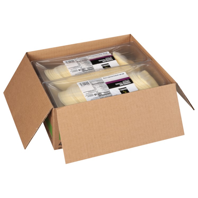 ROSELI .5 OZ TRAY SLICED PROVOLONE CHEESE