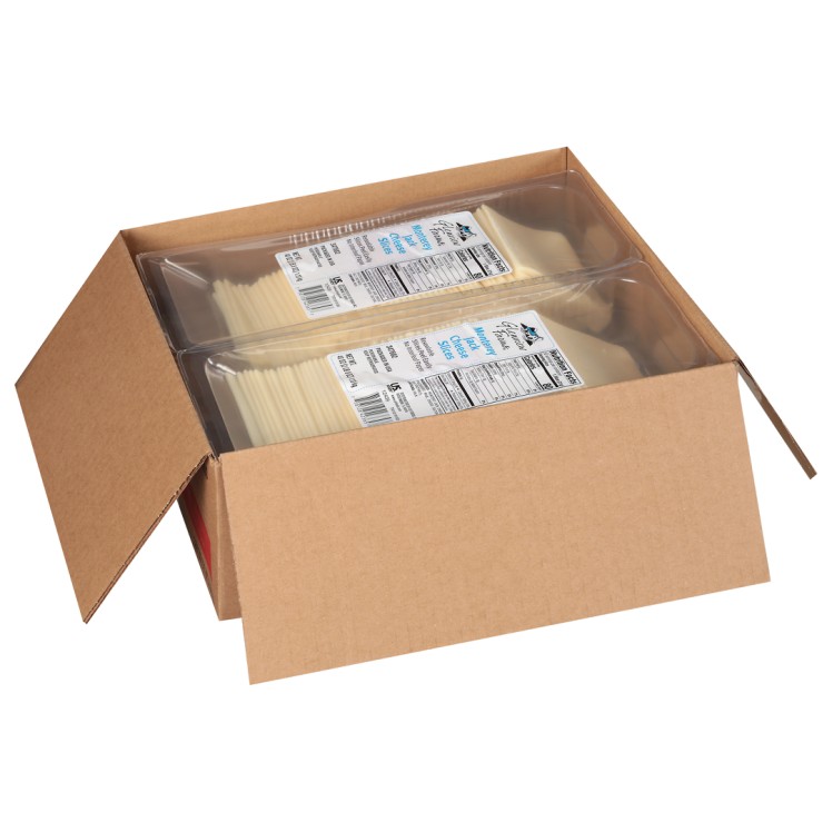 GLENVIEW FARMS SLICED MONTEREY JACK CHEESE .75 OZ