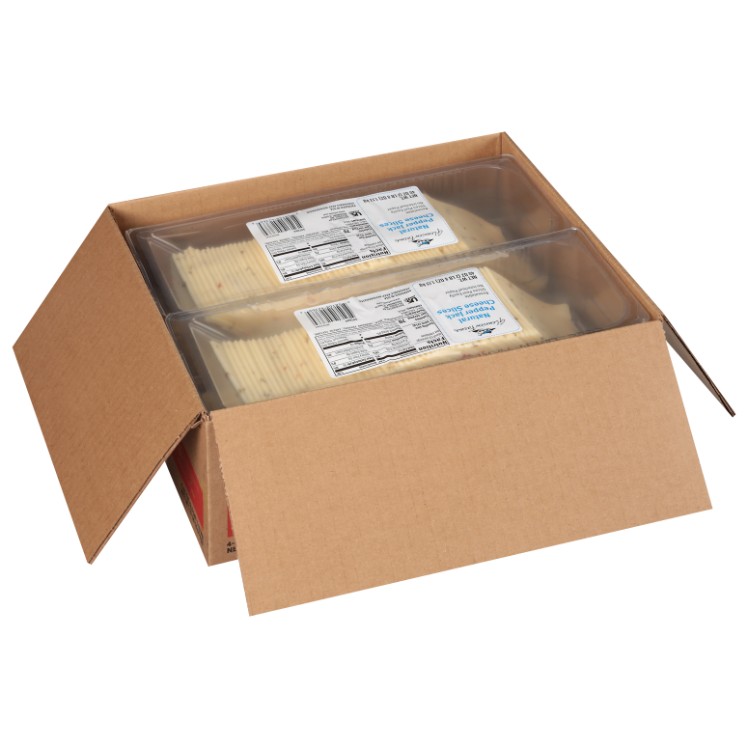 GLENVIEW FARMS PEPPER JACK CHEESE SLICED 0.75 Z TRAY
