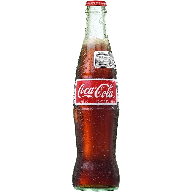 COCA-COLA GLASS BOTTLES MADE IN MEXICO