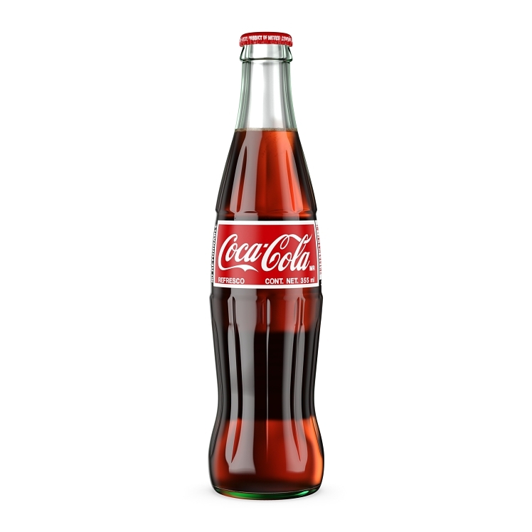 COCA-COLA GLASS BOTTLES MADE IN MEXICO