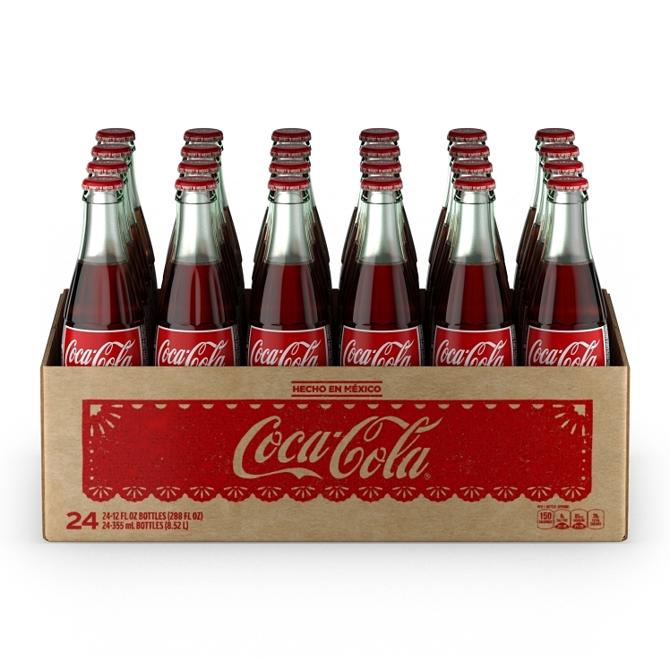COCA-COLA GLASS BOTTLES MADE IN MEXICO