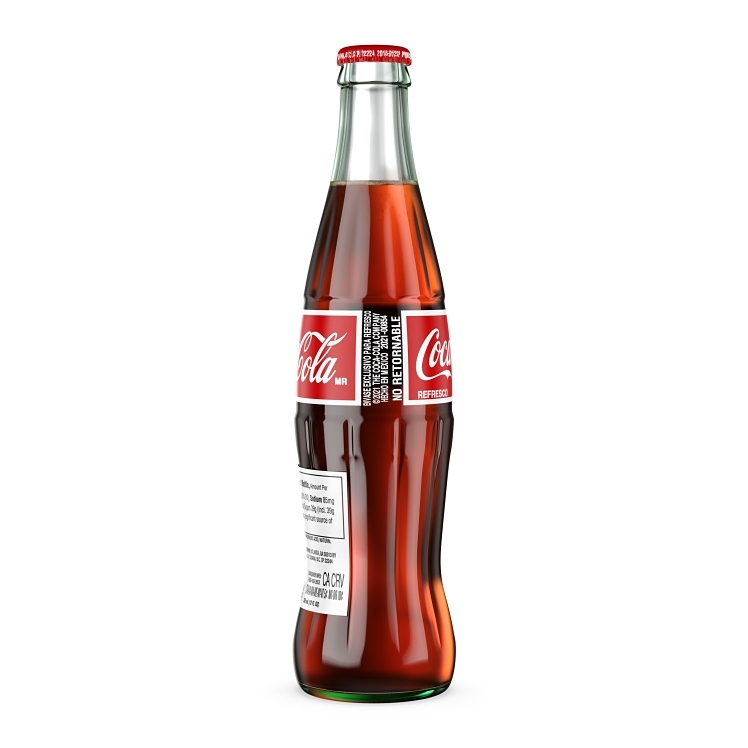 COCA-COLA GLASS BOTTLES MADE IN MEXICO