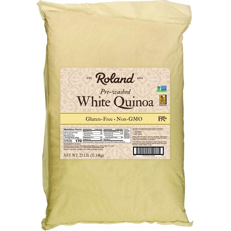 ROLAND GRAIN, QUINOA WHITE PRE-WASHED