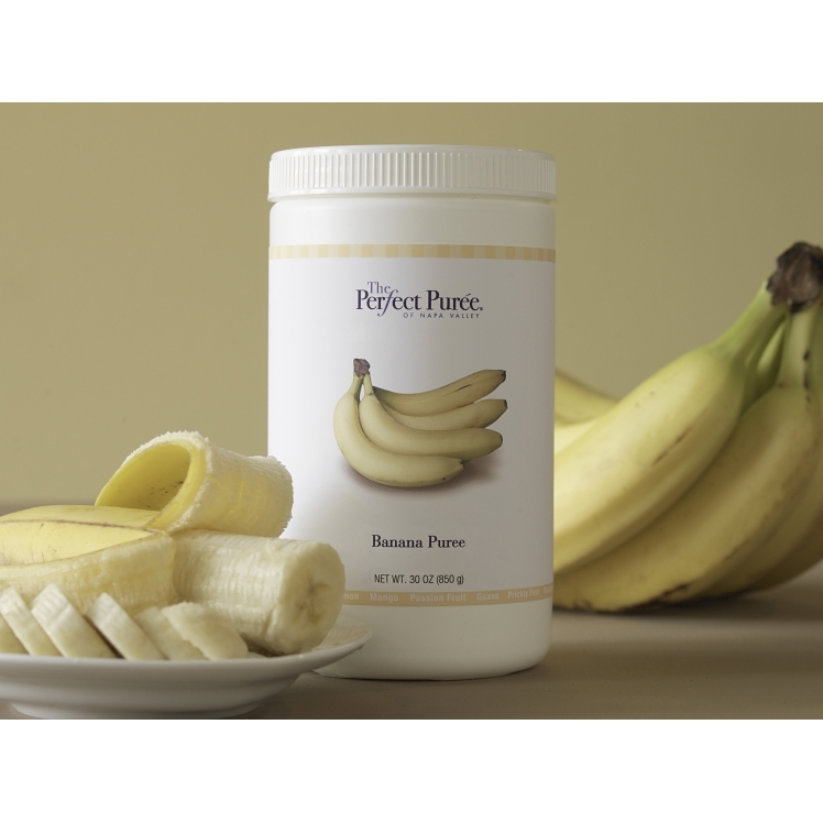 The Perfect Puree of Napa Valley Frozen Banana Puree in Sugar