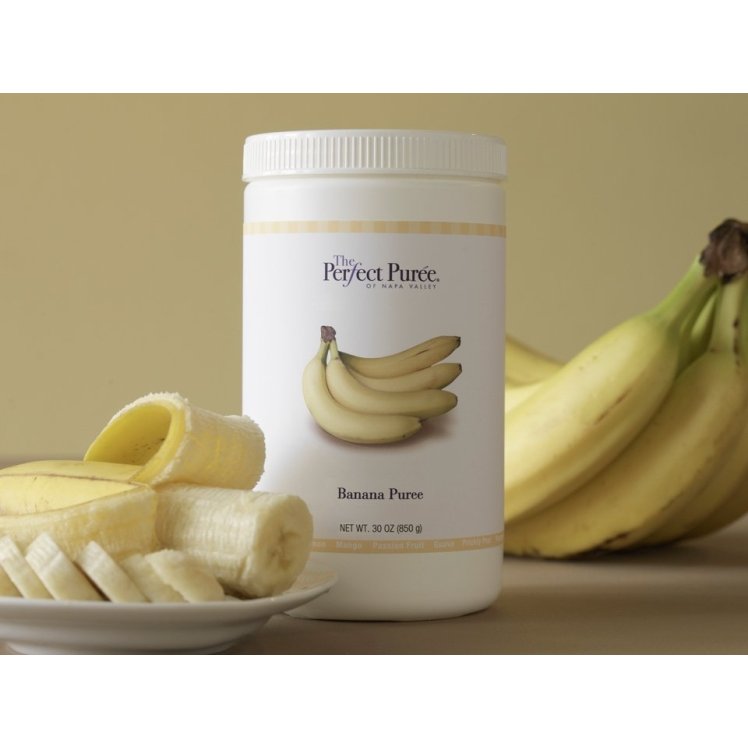 The Perfect Puree of Napa Valley Frozen Banana Puree in Sugar