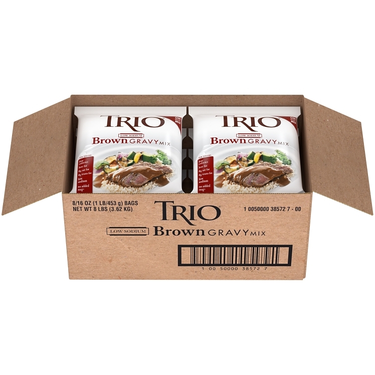 TRIO MIX GRAVY BROWN INSTANT LOW SODIUM